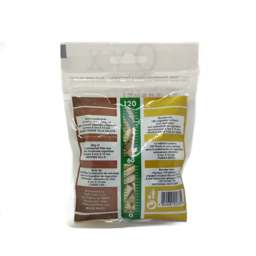Filtros de acetato Pop Filters brown x 120 - Imagen 2