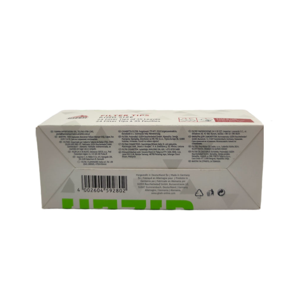 Filtros de carton Gizeh King Size x24 - Imagen 5