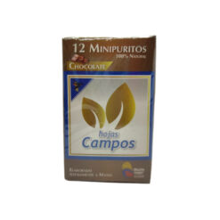 Mini puritos Hojas Campos sabor chocolate