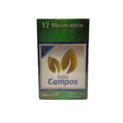 Mini puritos Hojas Campos sabor menta