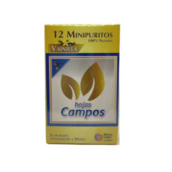 Mini puritos Hojas Campos sabor vainilla