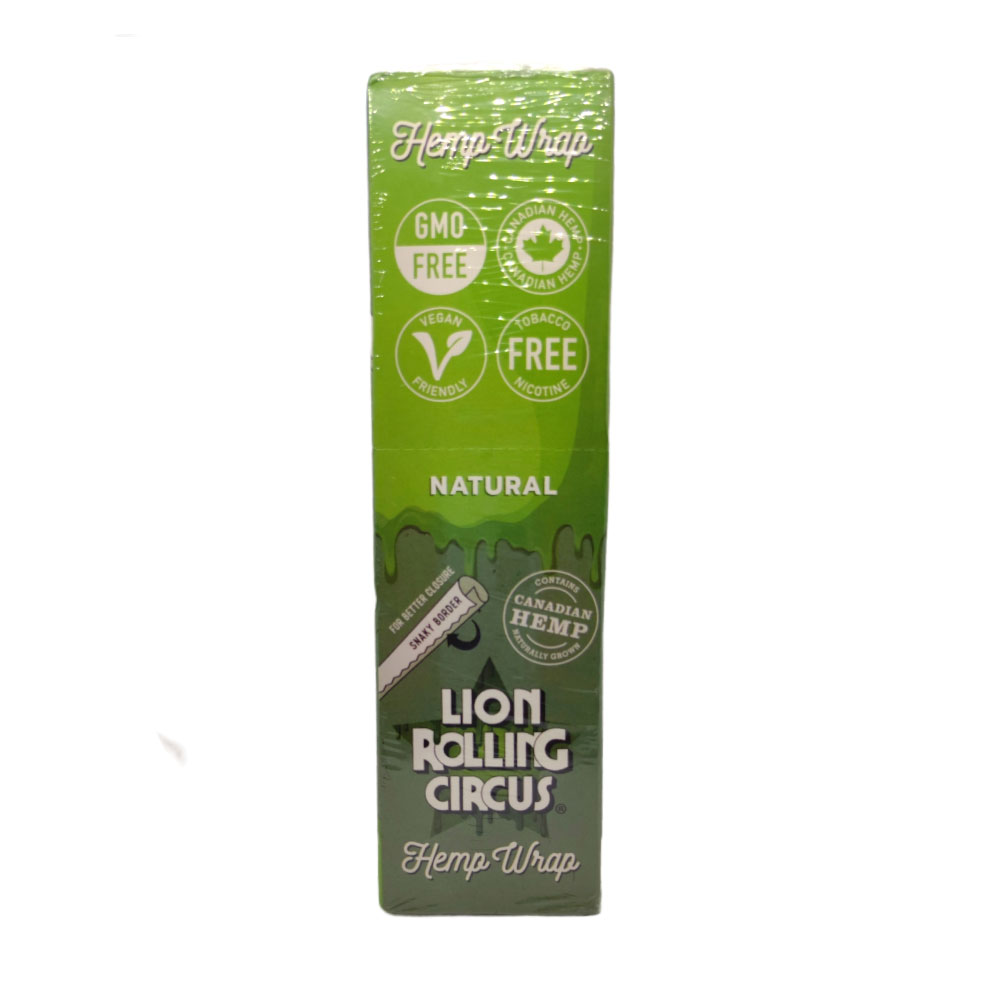 Papel Blunt Wrap Lion Rolling Circus natural x25 - Imagen 4