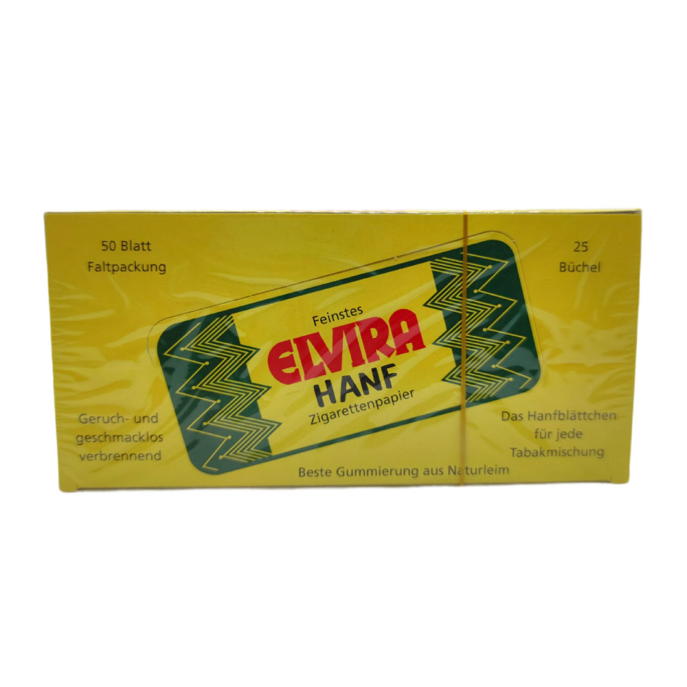 Papel para cigarrillo Elvira Hanf Zigarettepaper x 25