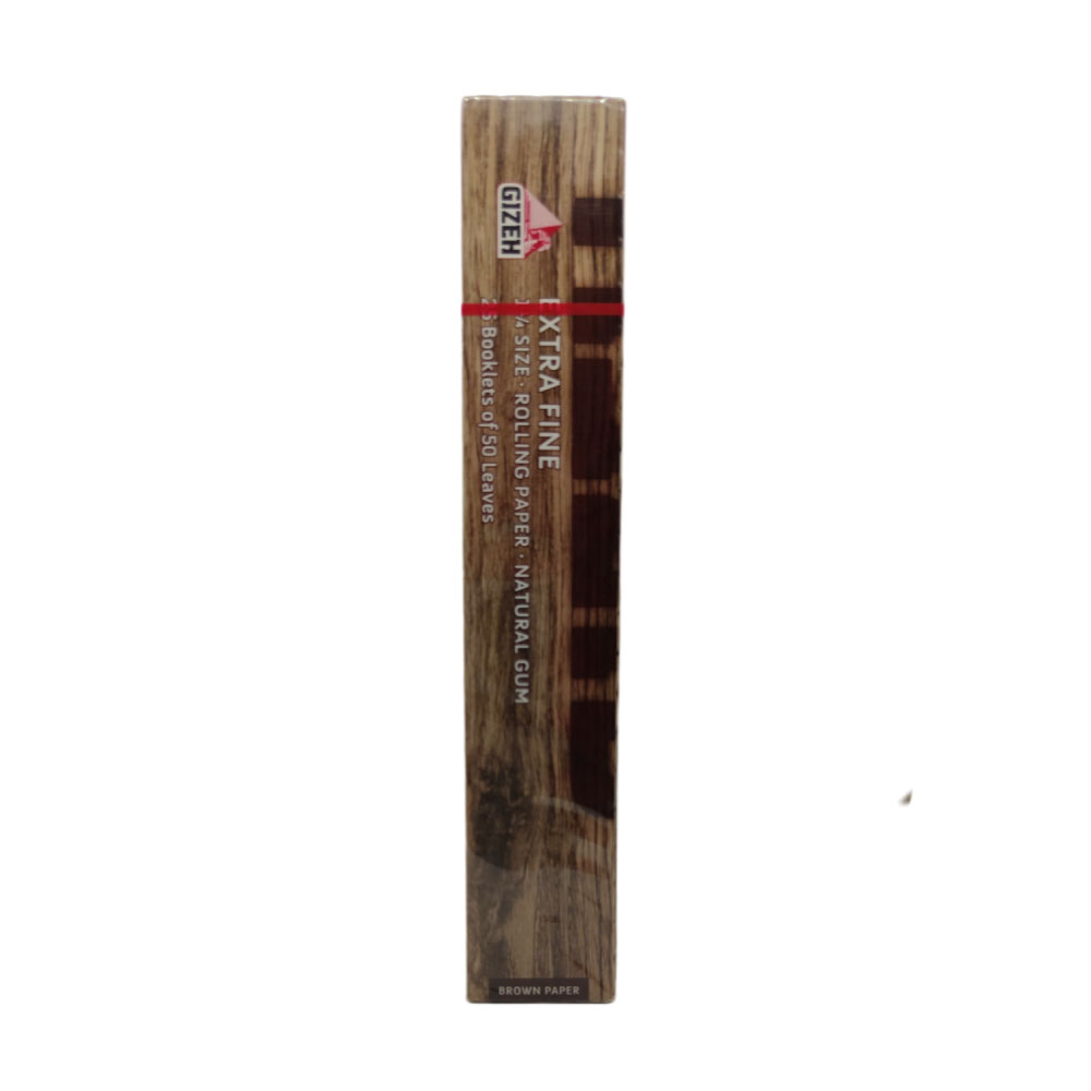 Papel para cigarrillo Gizeh Brown extra fine 1 1/4 x 25 - Imagen 3
