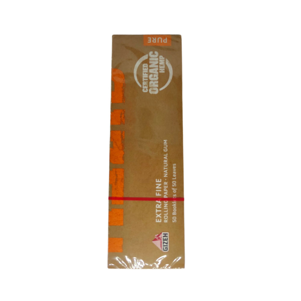 Papel para cigarrillo Gizeh extra fine x 50 Organic Hemp-Pure - Imagen 3
