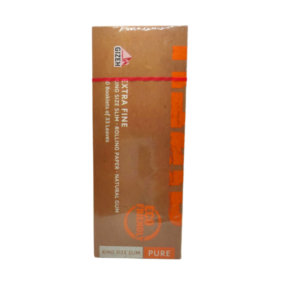 Papel para cigarrillo Gizeh King Size Orgánico Slim extra fine x 50 - Imagen 3