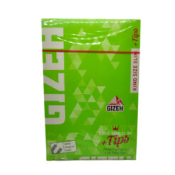 Papel para cigarrillo Gizeh + tips x 34 - King Size