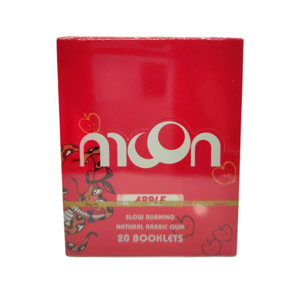 Papel para cigarrillo Moon sabor manzana x 20