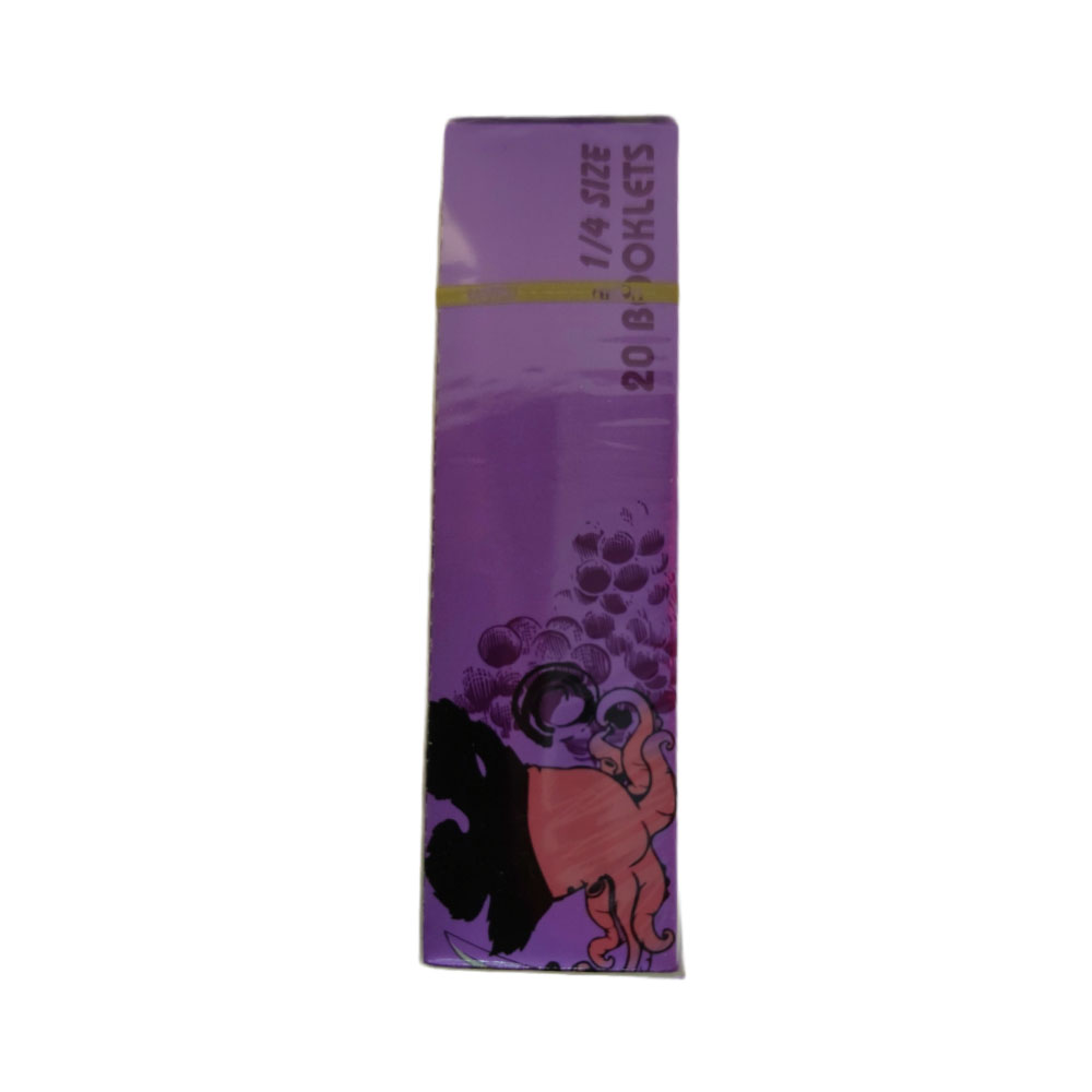 Papel para cigarrillo Moon sabor uva x 20 - Imagen 3