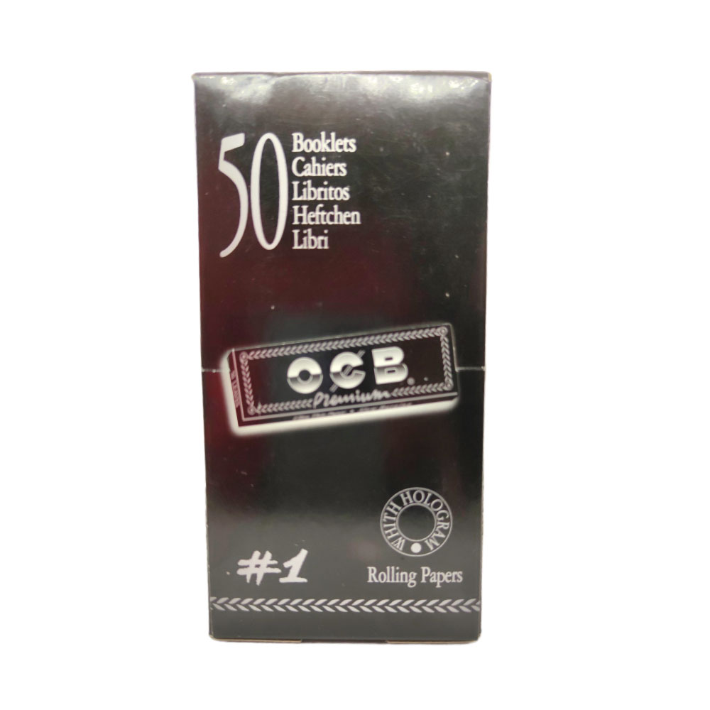 Papel para cigarrillo OCB Black Regular x 50