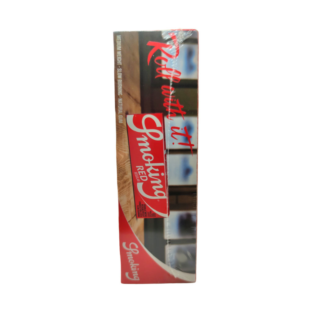 Papel para cigarrillo Smoking Red regular x 50 - Imagen 4
